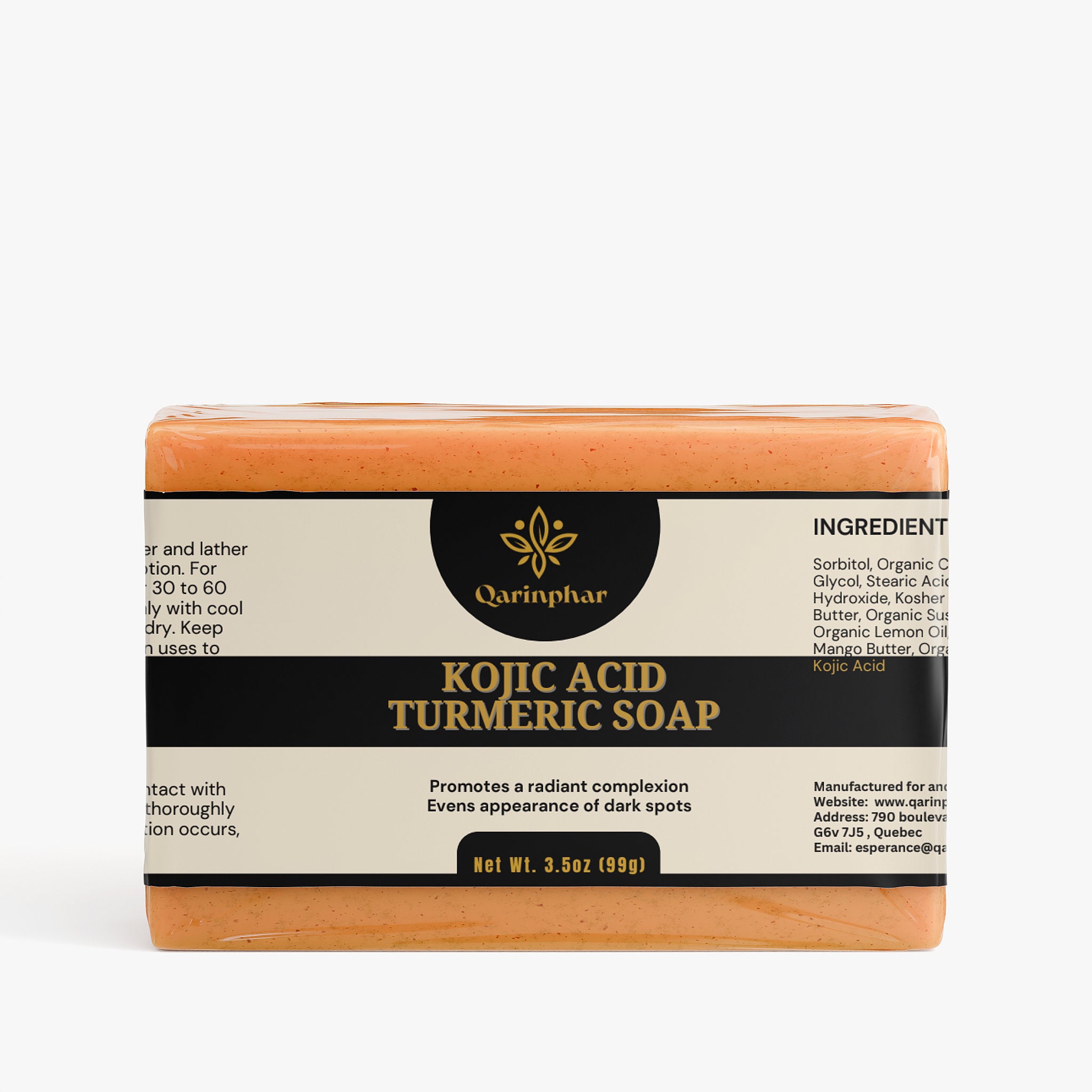 Kojic Acid & Turmeric Soap